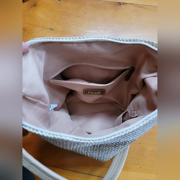 The Sak Striped Crochet Handbag / Purse - Picture 6 of 10